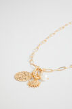 Sun Chain Necklace  Gold  hi-res