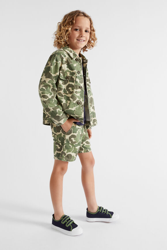 Camo Overshirt  Light Khaki  hi-res