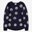 Sequin Smiley Sweater    hi-res