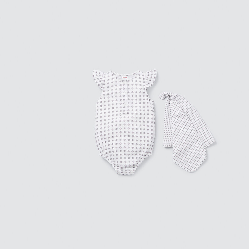 Cheesecloth Daisy Onesie  