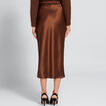 Satin Midi Skirt    hi-res