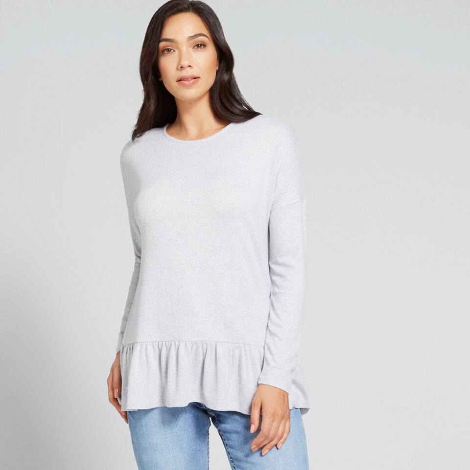 Frill Hem Top  