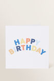 Large Happy Birthday Card    hi-res