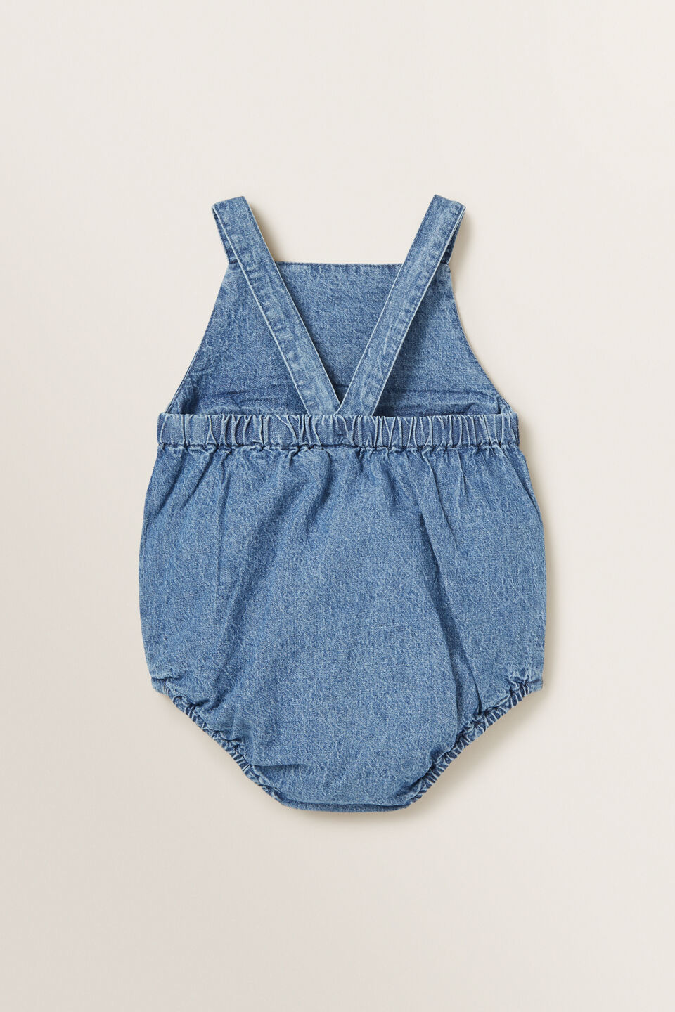 Denim Pocket Onesie  