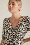 Mini Shirred Animal Dress    hi-res