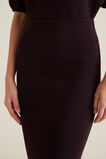 Crepe Pencil Skirt    hi-res