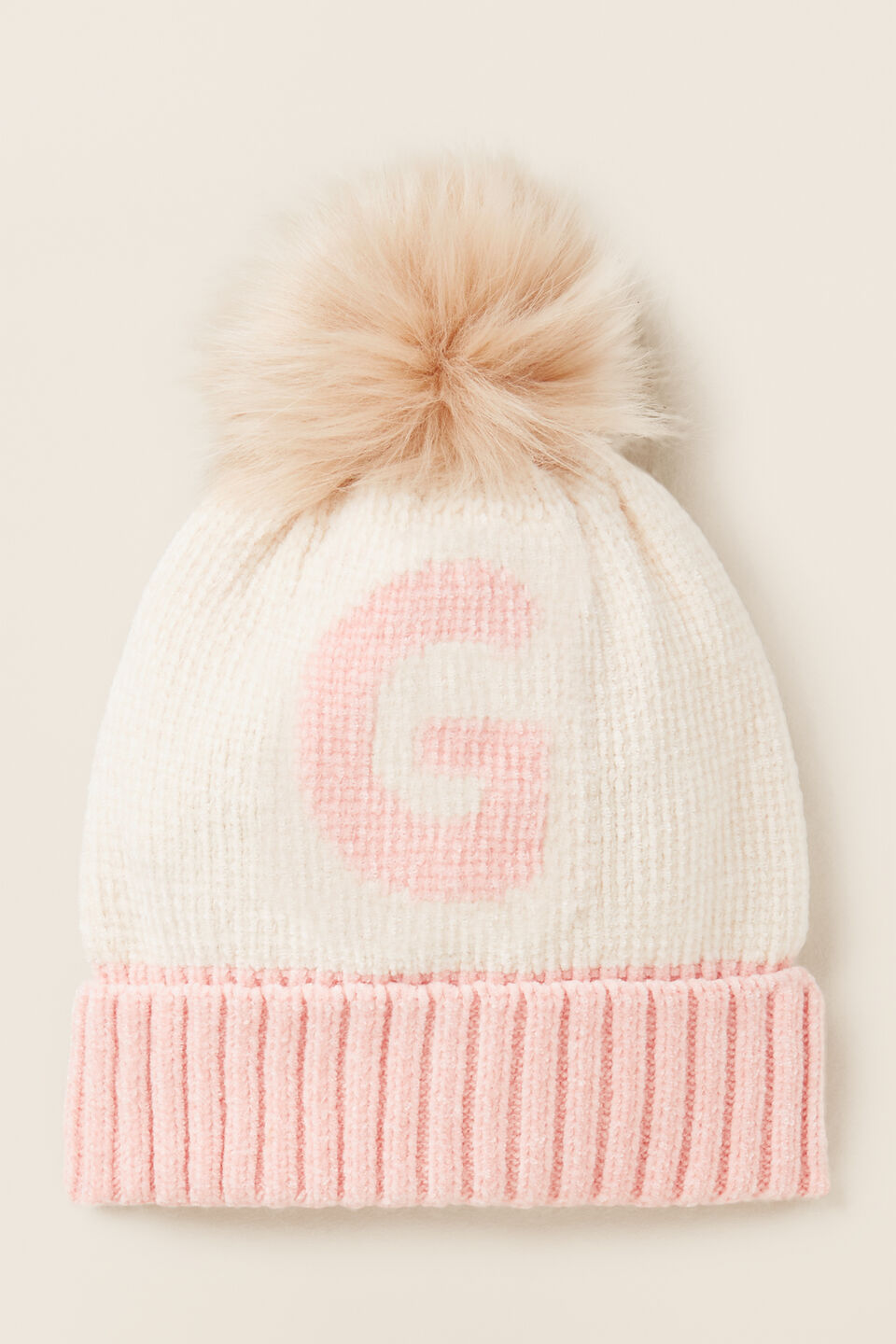 Initial Beanie  G