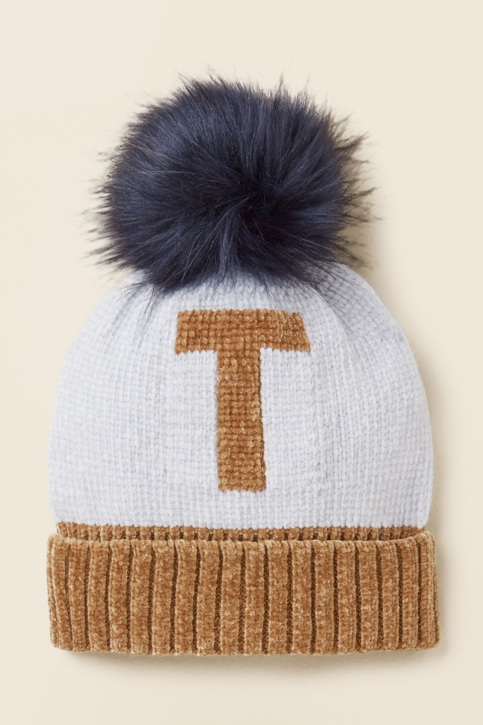 Initial Beanie  T