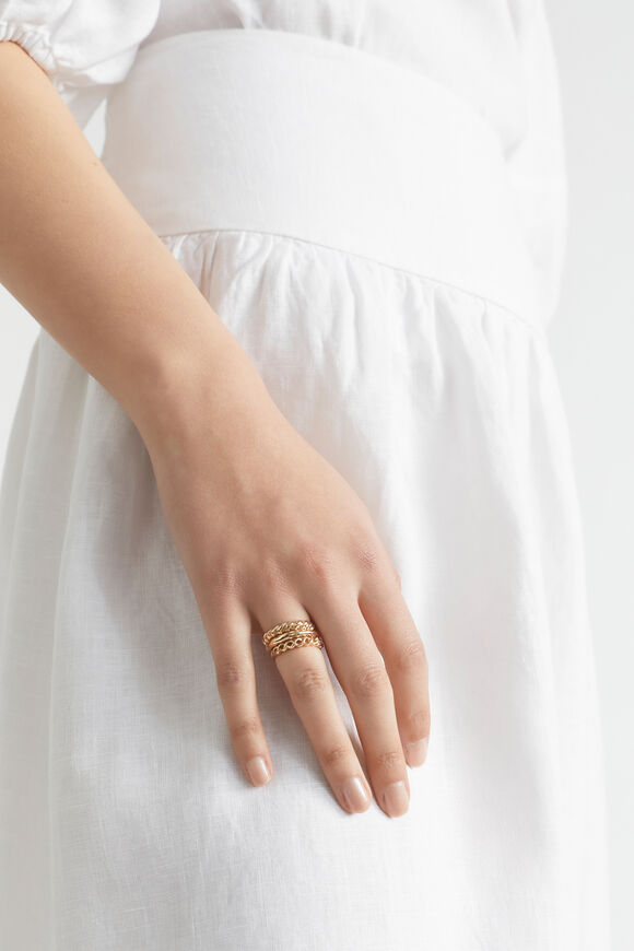 Stacking Rings  Gold  hi-res