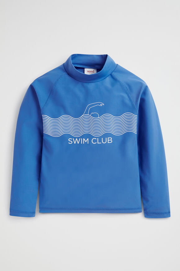 Swim Club Rashvest  Bluebell  hi-res