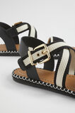 Bree Woven Sandal  Black Cream  hi-res