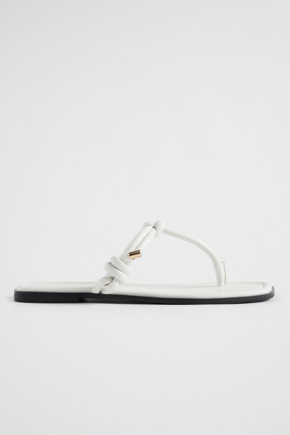 Liora Knot Sandal  White