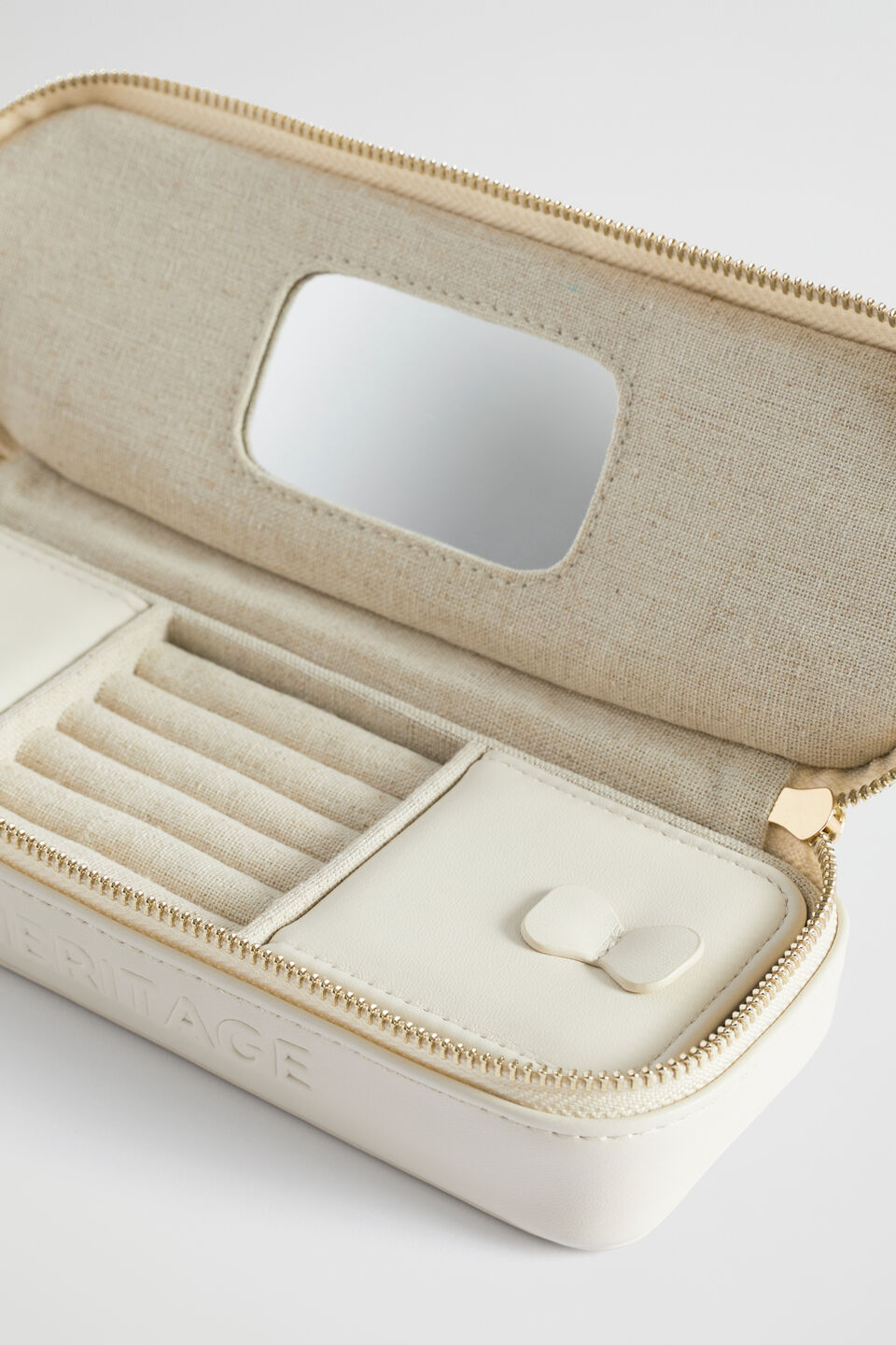 Make Up Travel Bag  Bone