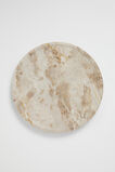 Marble Round Platter  Sand Dune  hi-res