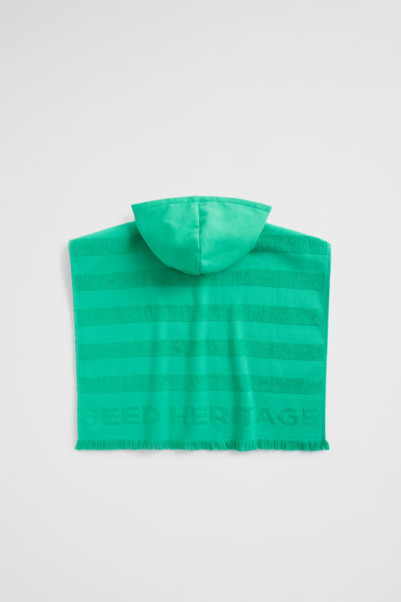 Heritage Terry Poncho  Jade Green  hi-res