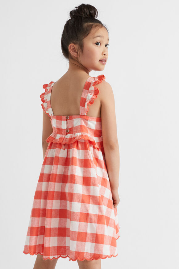 Gingham Dress  Watermelon  hi-res