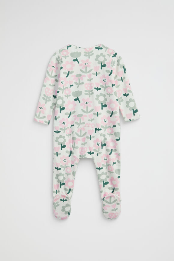 Flower Zipsuit  Canvas  hi-res