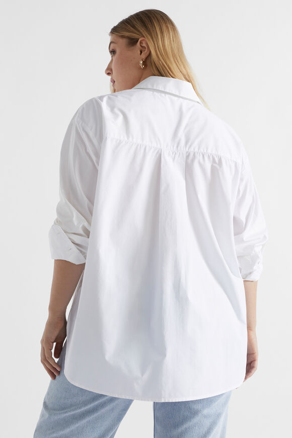 Poplin Classic Shirt  Whisper White  hi-res