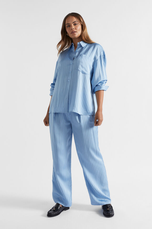 Pinstripe Pocket Shirt  Capri Stripe  hi-res