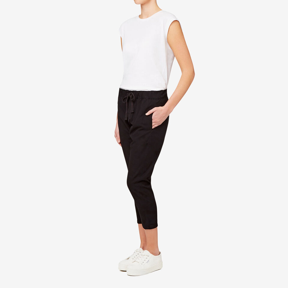 Cropped Harem Pant  