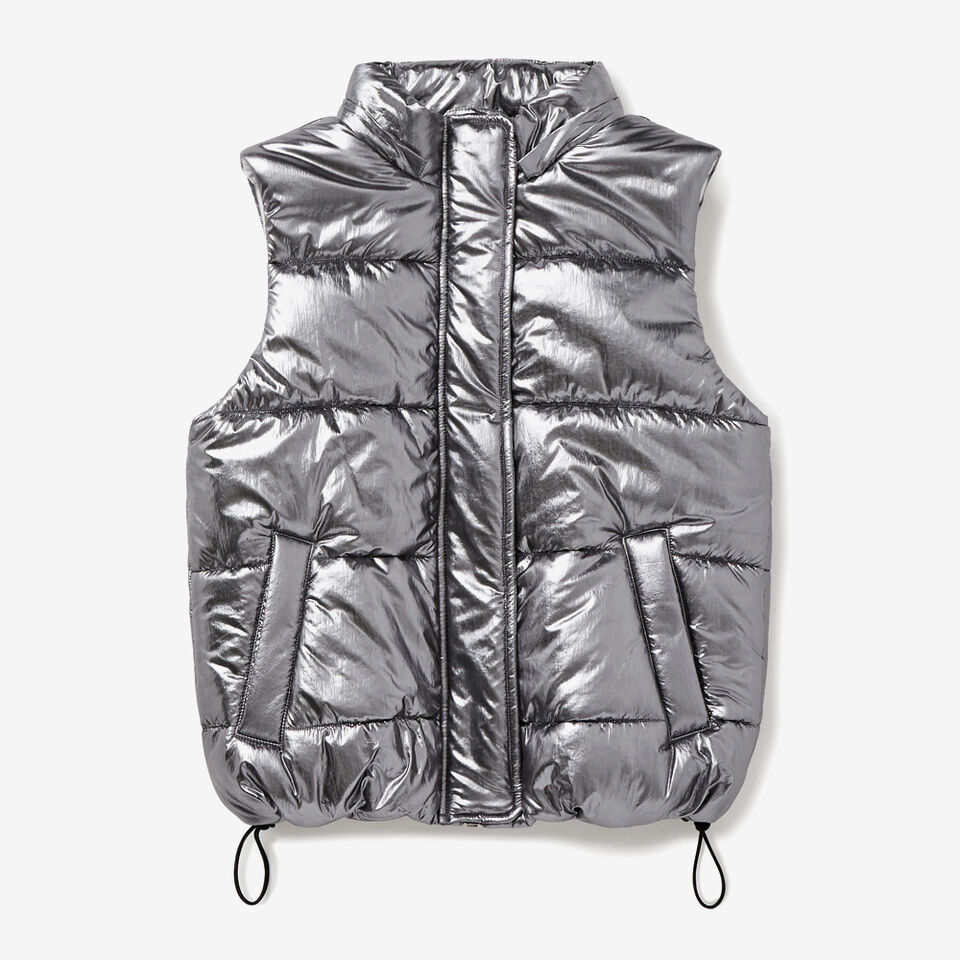 Metallic Puffer  