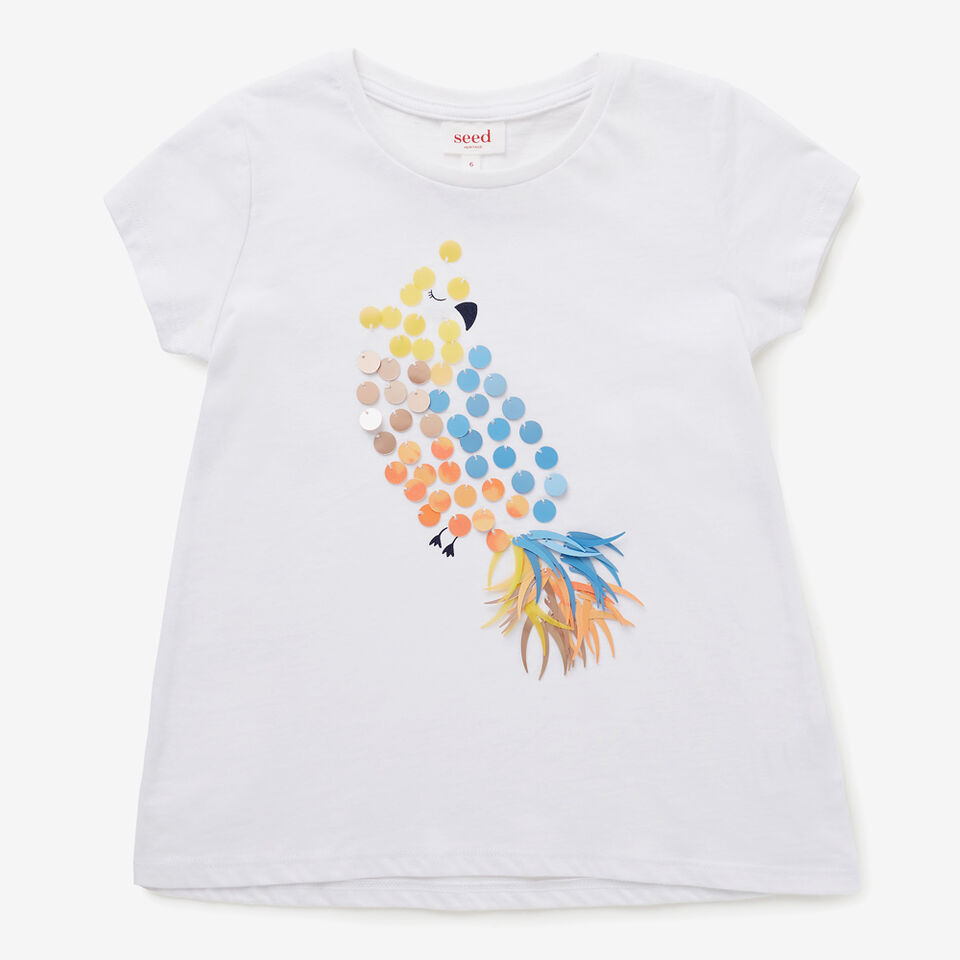 Sequin Bird Tee  1