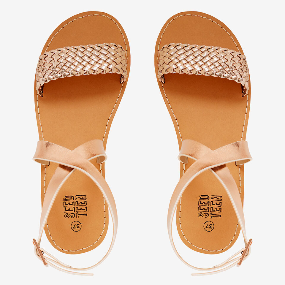 Weave Strap Sandal  