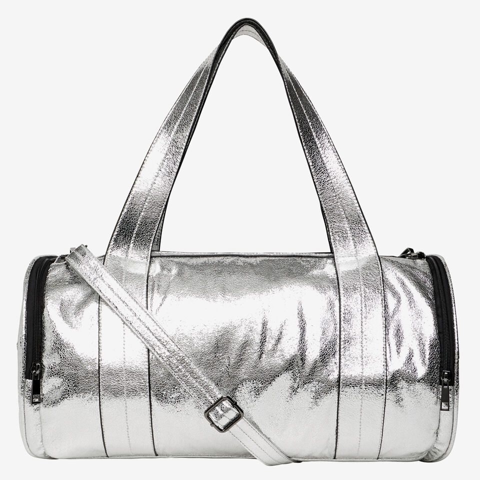 Metallic Duffel  