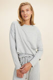 Jersey Pyjama Top  Grey Marle  hi-res