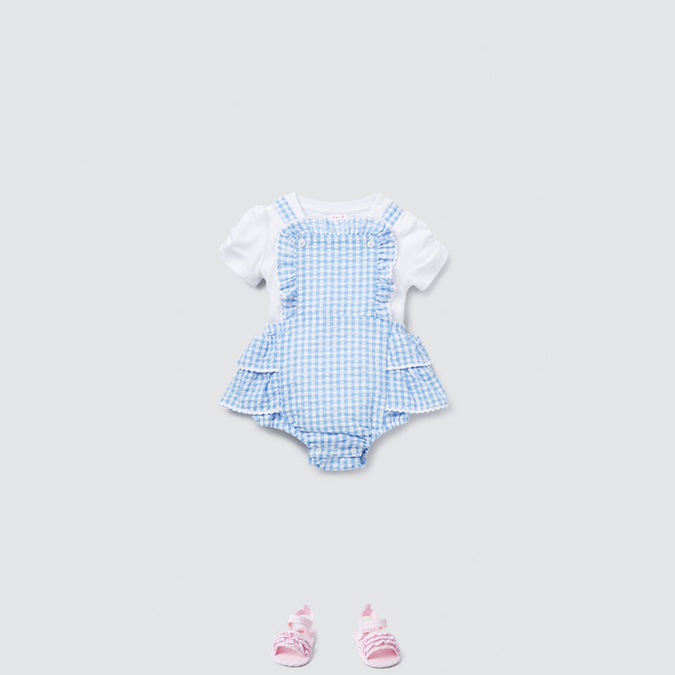 Gingham Romper  