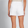 High Waist Denim Frayed Short  1  hi-res