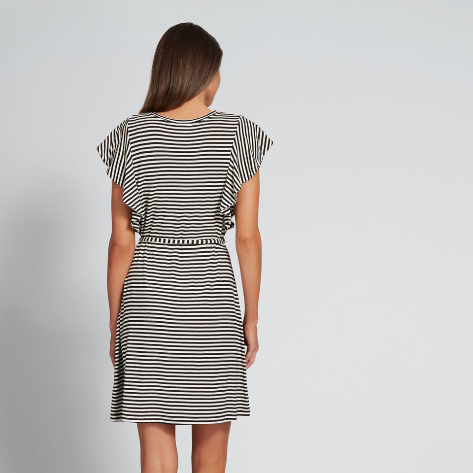 Tie-Up Jersey Dress  