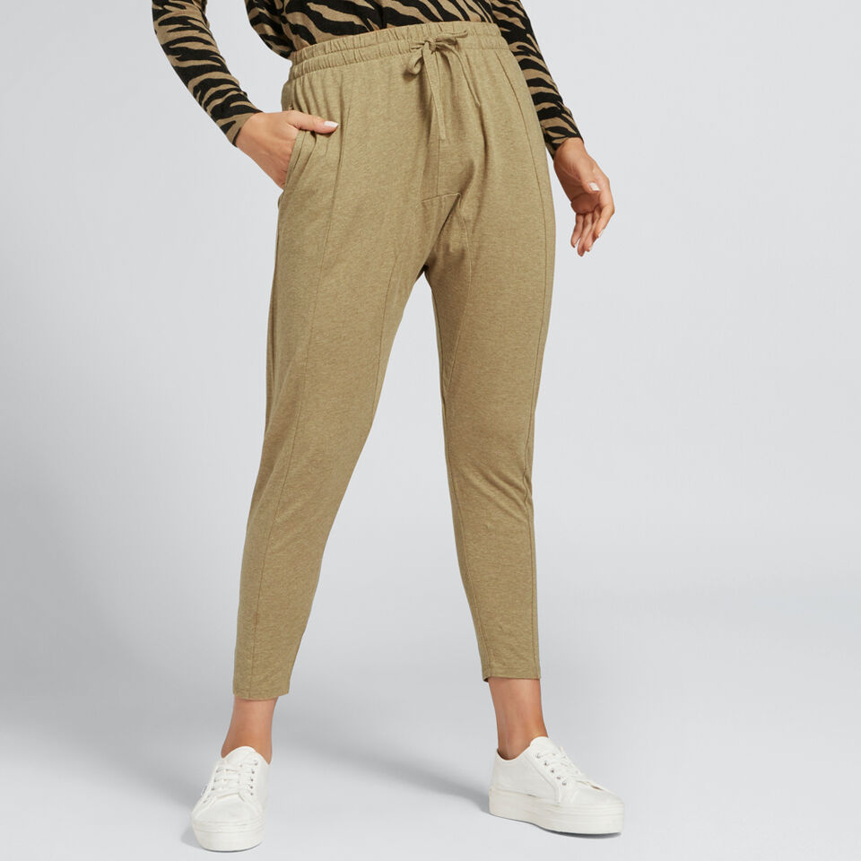 Seam Detail Harem Track Pant  