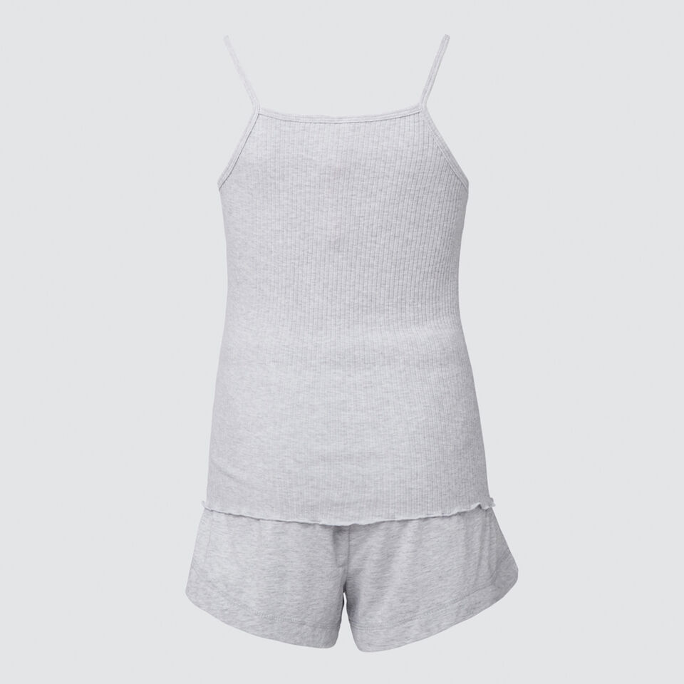 Rib Tank Pyjama Set  