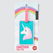 Unicorn Bag Tag    hi-res