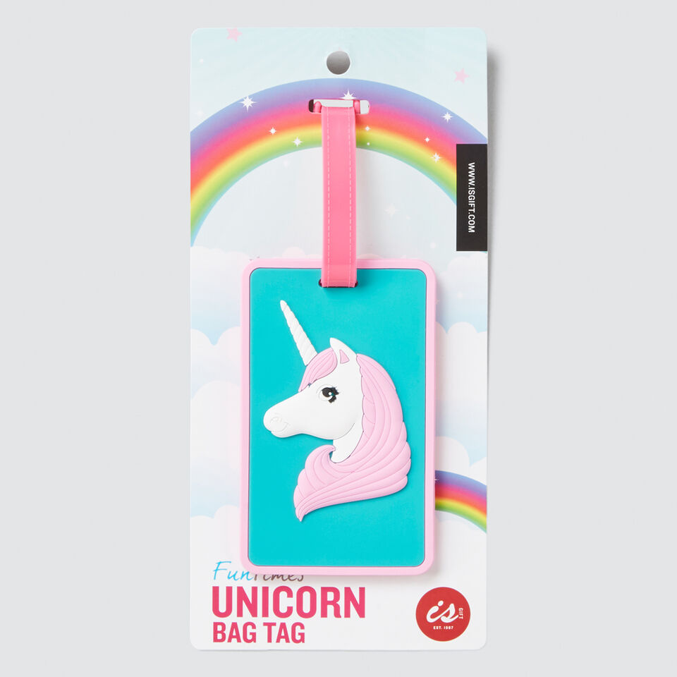 Unicorn Bag Tag  