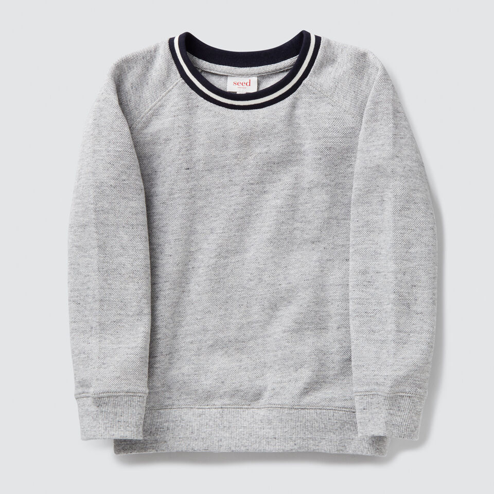 Pique Sweater  