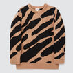 Animal Jacquard Sweater    hi-res