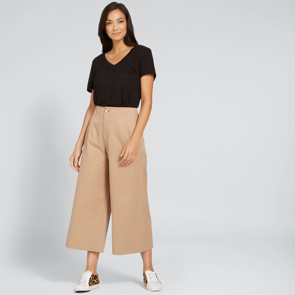 High Waist Culotte  