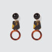 Contrast Drop Earrings    hi-res