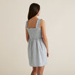 Gingham Shirred Dress    hi-res