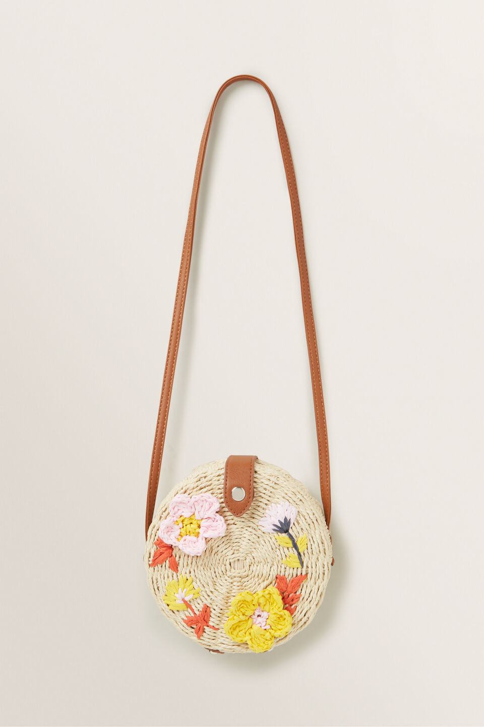 Floral Circle Bag  