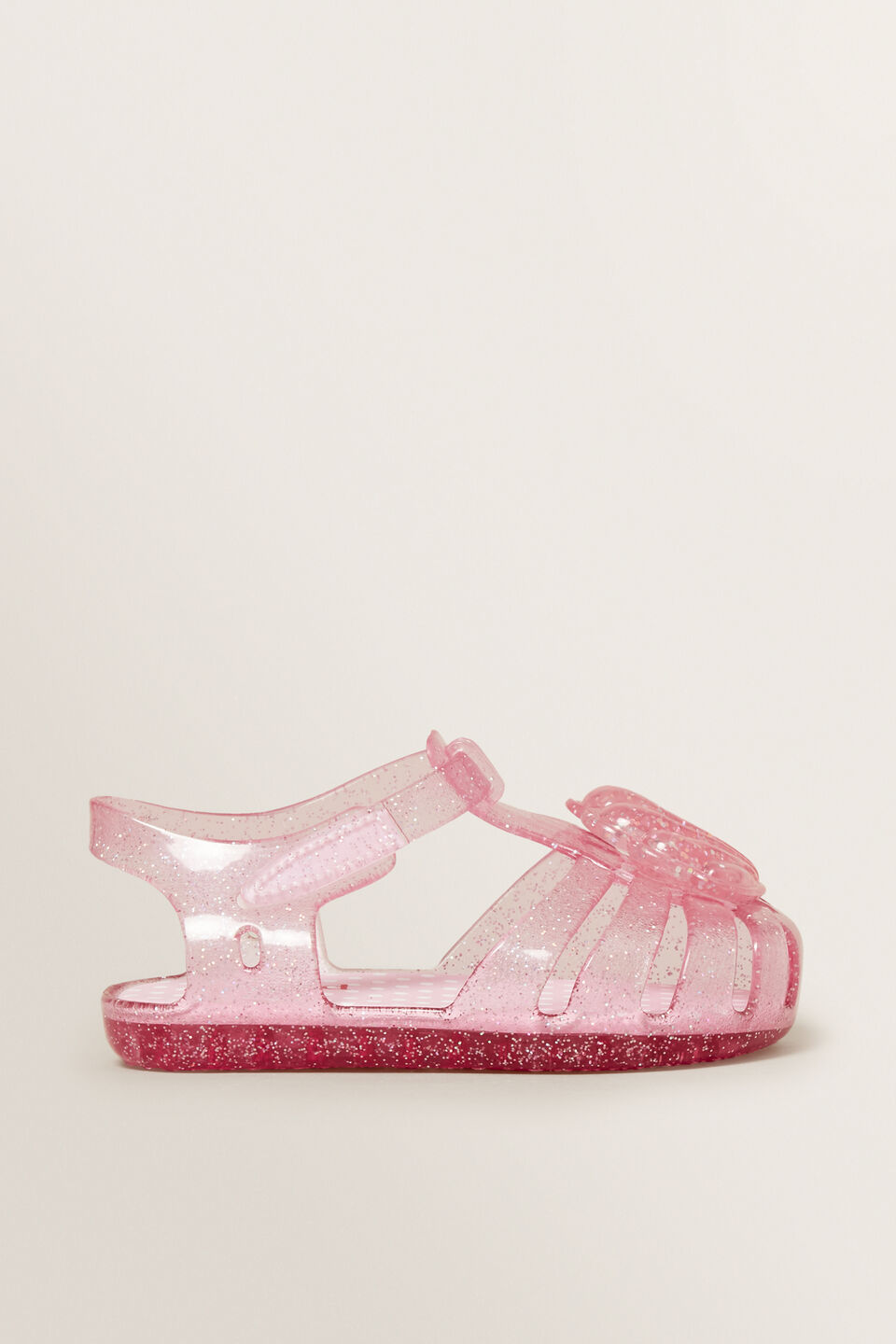 Shell Jelly Sandals  