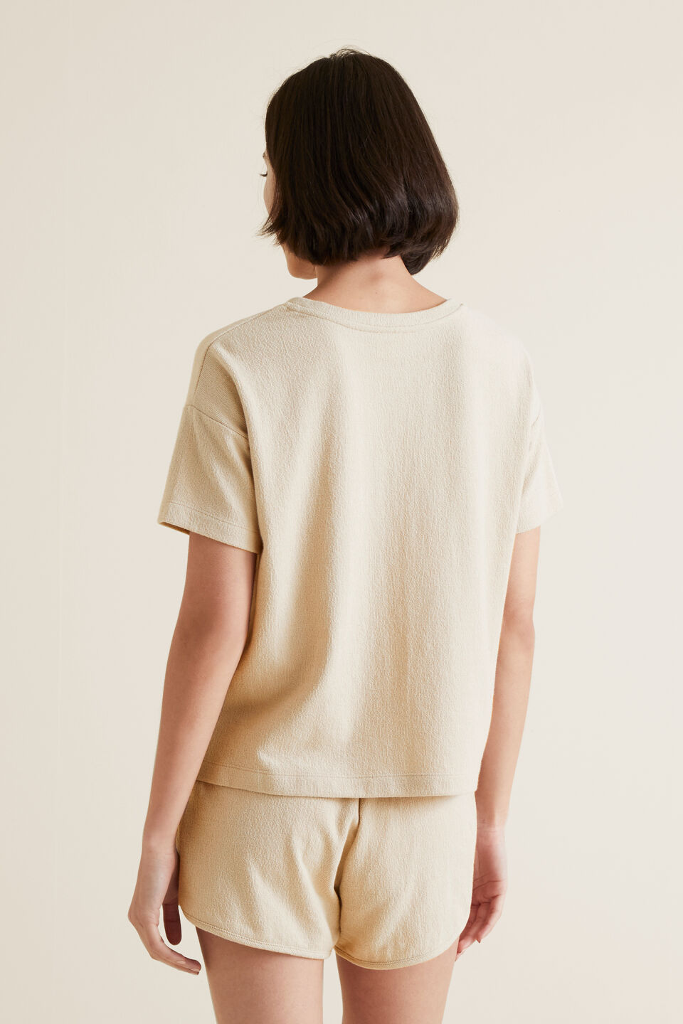 Boxy Terry Tee  