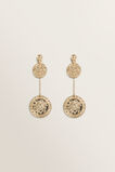 Coin Chain Earring  9  hi-res