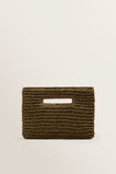 Weave Straw Clutch    hi-res