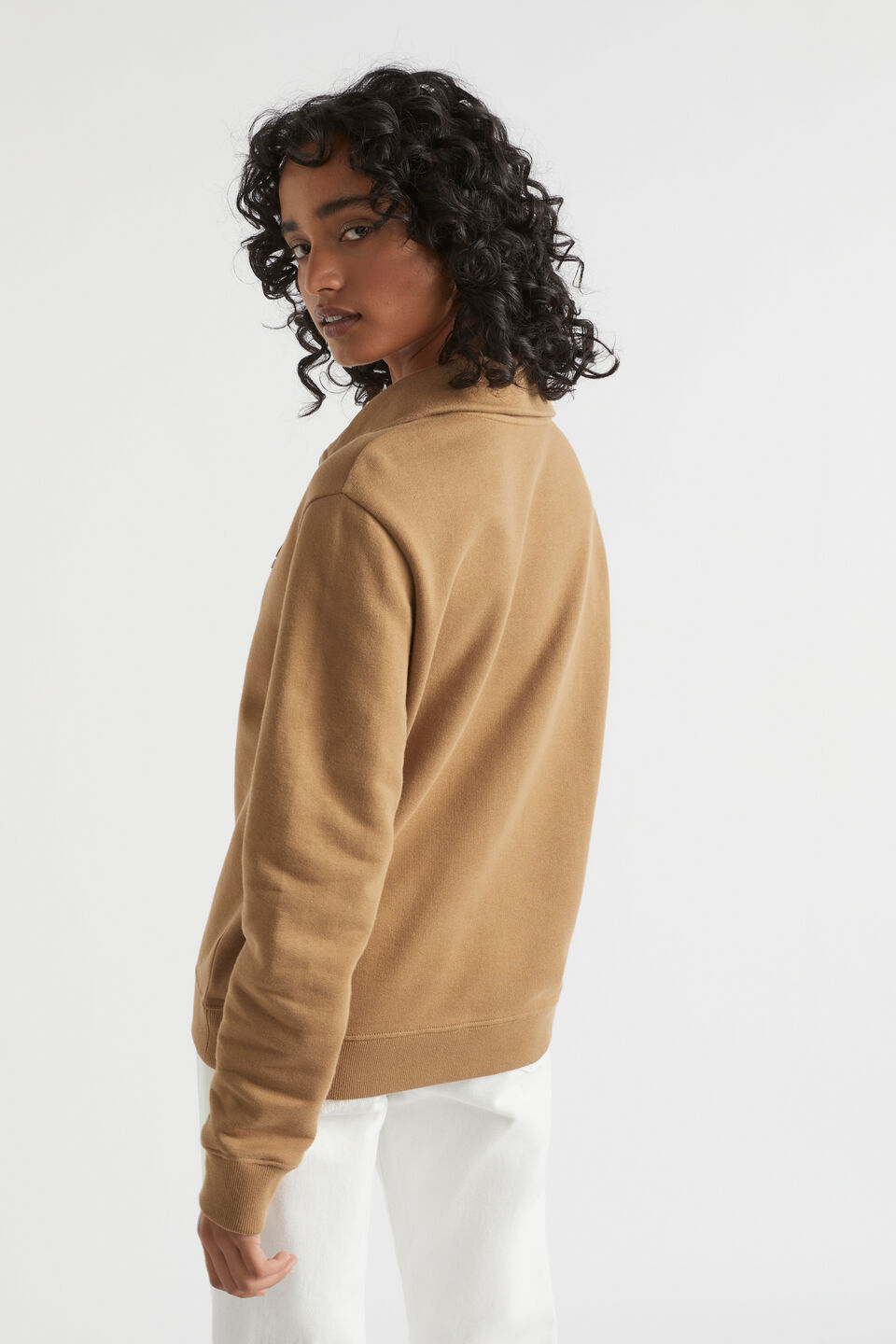 Core Heritage Logo Sweat  Deep Brass