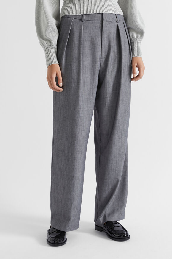 Pleat Front Tailored Trouser  Wolf Marle  hi-res