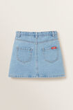 Button Denim Skirt    hi-res