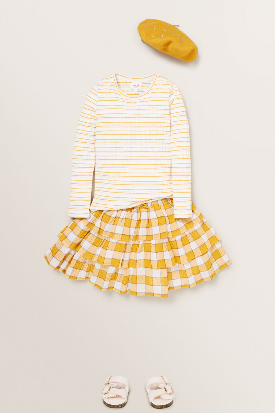 Gingham Rara Skirt  